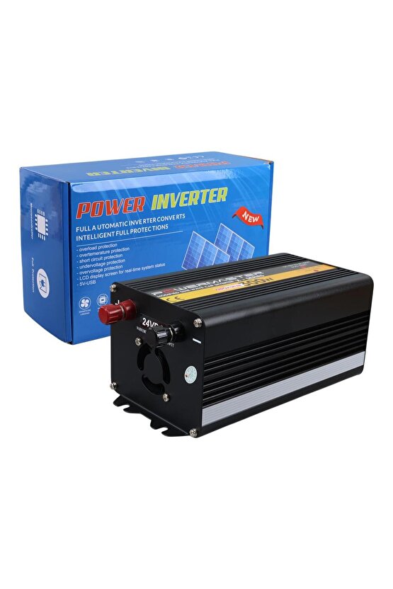 24-220V 24 Volt 300 Watt Modified Sinus İnverter PWR300-24