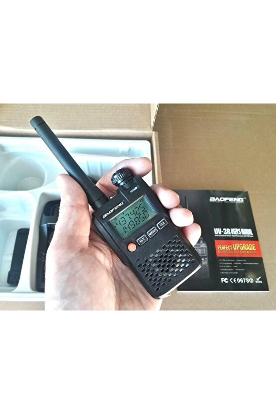 Uv3r Uv 3r Mini Telsiz Kolay Taşıma Ince Tasarım