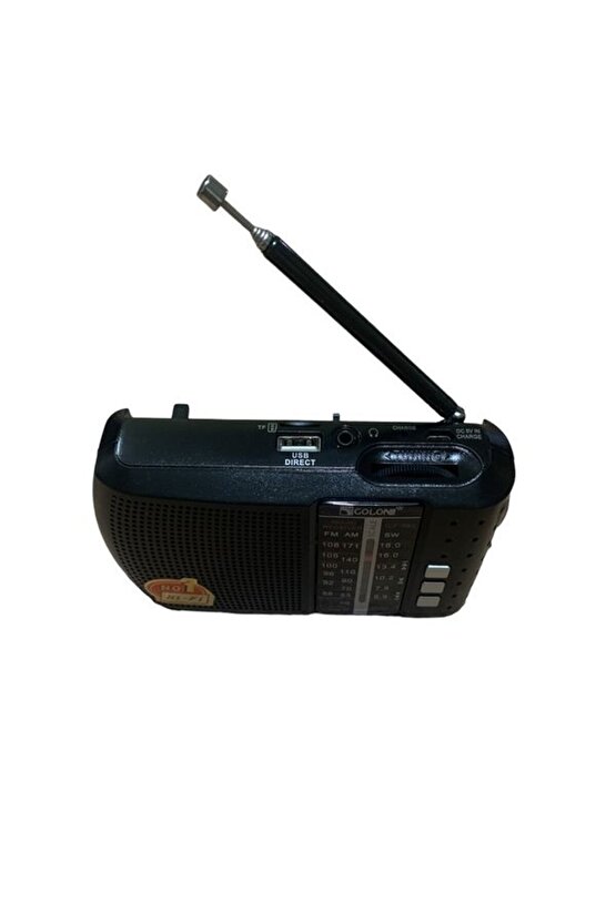 Bluetoothlu Fm Radyo Usb Tf Kart Şarjlı Cep Radyosu Icf8bt
