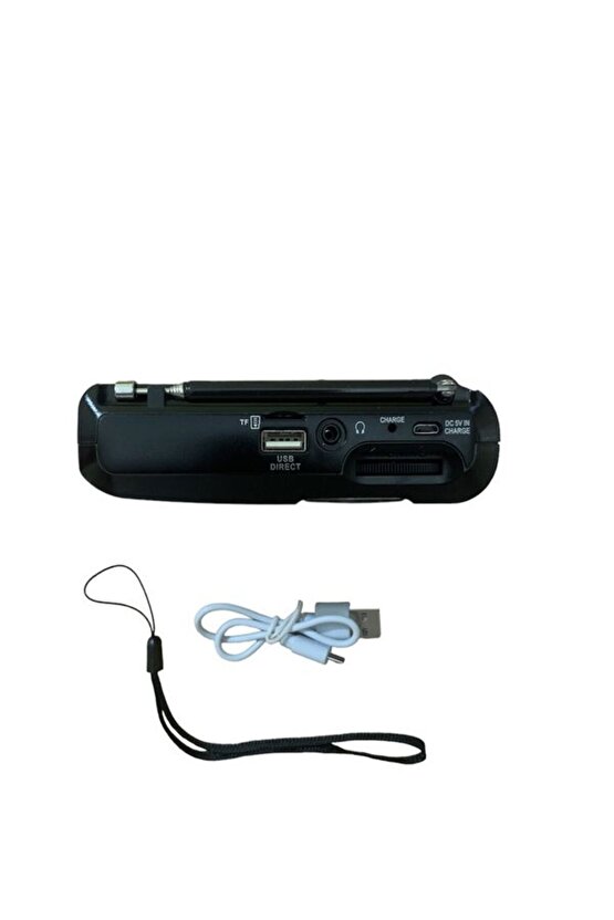 Bluetoothlu Fm Radyo Usb Tf Kart Şarjlı Cep Radyosu Icf8bt
