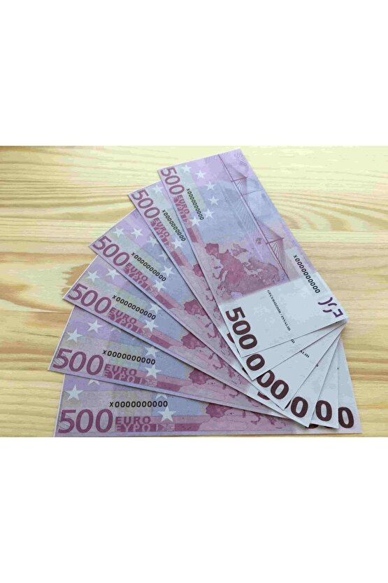 1 DESTE DÜĞÜN PARASI SAHTE GEÇERSİZ PARA EURO ŞAKA