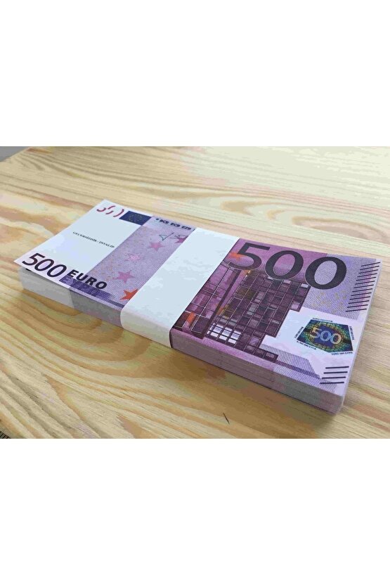 Gerçekci 1. Kalite Gramajlı 50000 Euro 1 Deste Tiktok İnstagram Youtube Parası