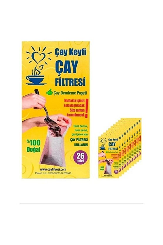 Çay Demleme Poşeti Çay Filtresi * 3 Paket * 78 Poşet*çok Al Az Öde