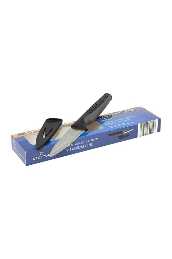 Titanyum 20 Cm Bıçak Koruma Kılıflı Yüksek Kalite Mutfak Bıçağı