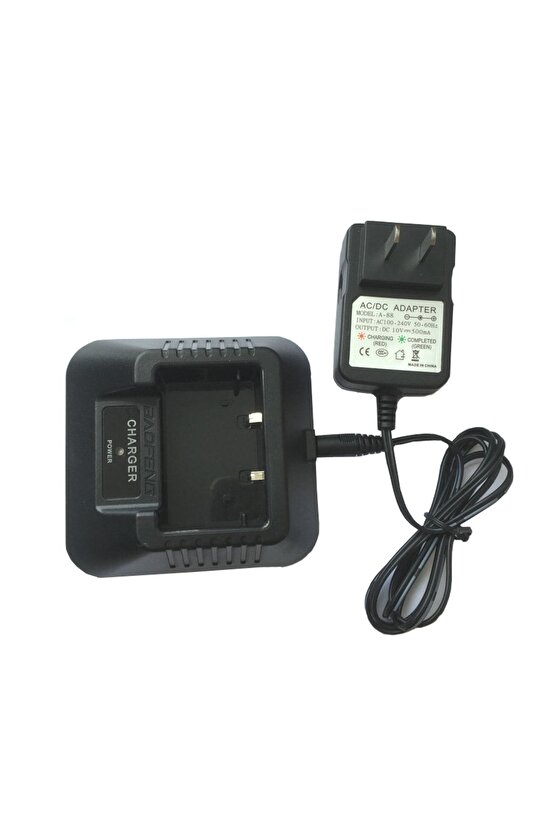 Baofeng UV-6R Masaüstü Şarj Tablası Adaptorlu