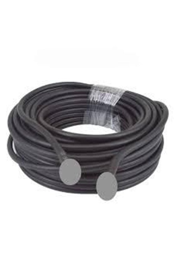 10 Metre Rg-58 50 Ohm Ince Koaksiyel Sabit Mobil Telsizi Için Çatı Araç Anteni Kablosu