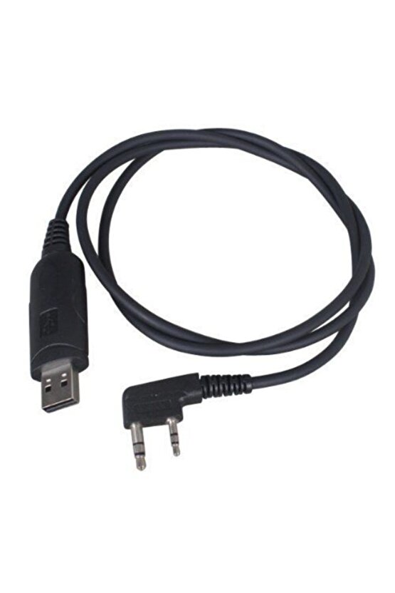 Çift Pin El Telsizi Programlama Kablosu Baofeng Zastone Wouxun Retevis Wln Mars Kenwood Uyumludur