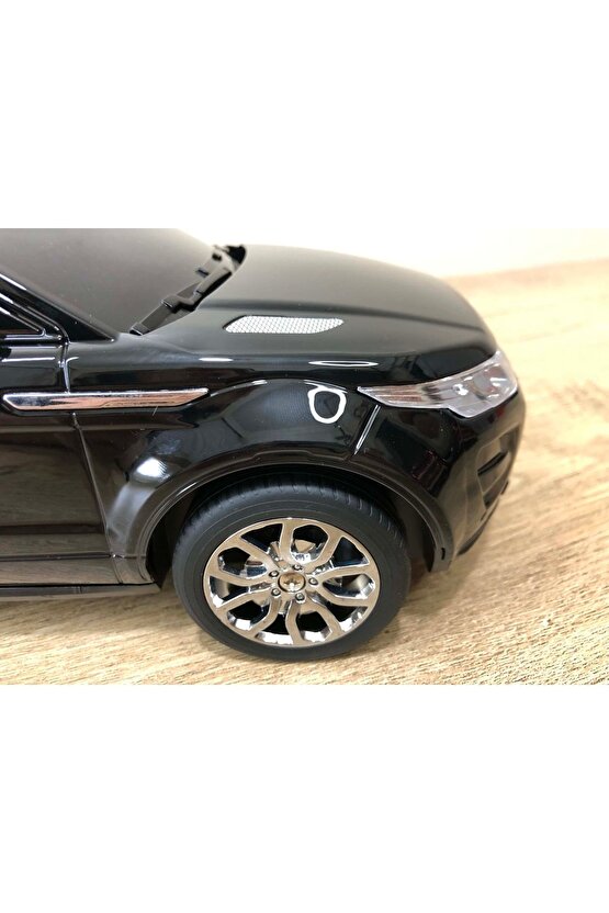 2022 Siyah Land Rover Jip Suv Oyuncak Araç Fm Radyolu Bluetooth Hoparlör