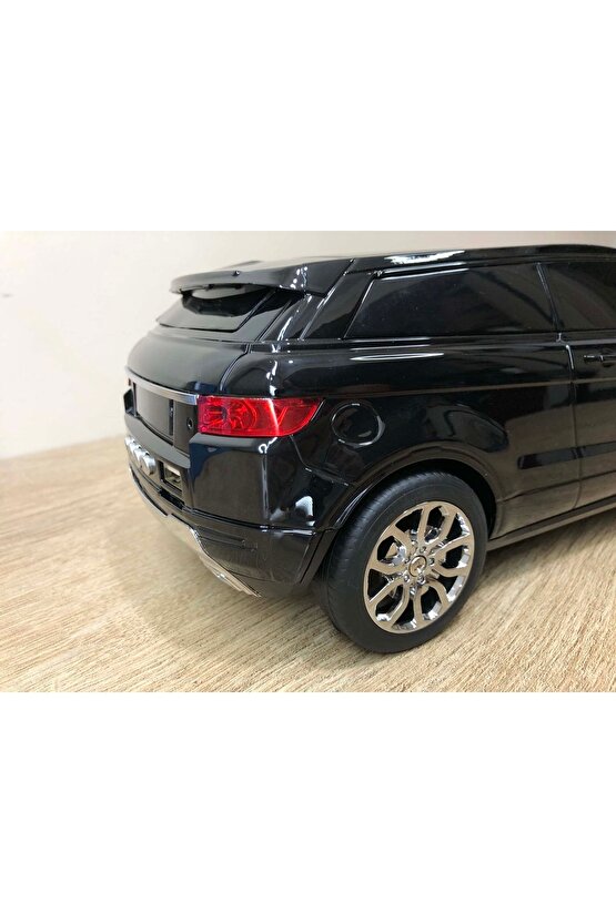 2022 Siyah Land Rover Jip Suv Oyuncak Araç Fm Radyolu Bluetooth Hoparlör