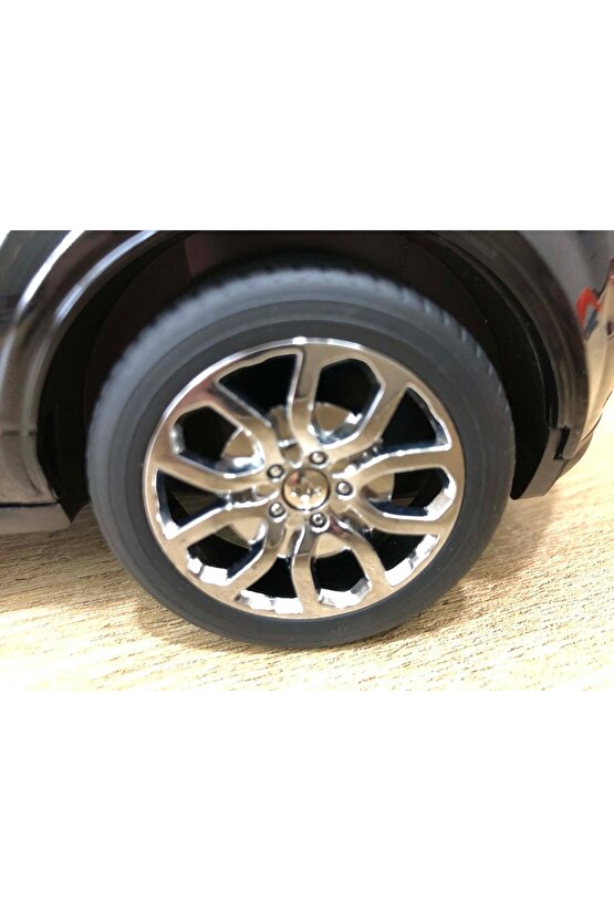 2022 Siyah Land Rover Jip Suv Oyuncak Araç Fm Radyolu Bluetooth Hoparlör
