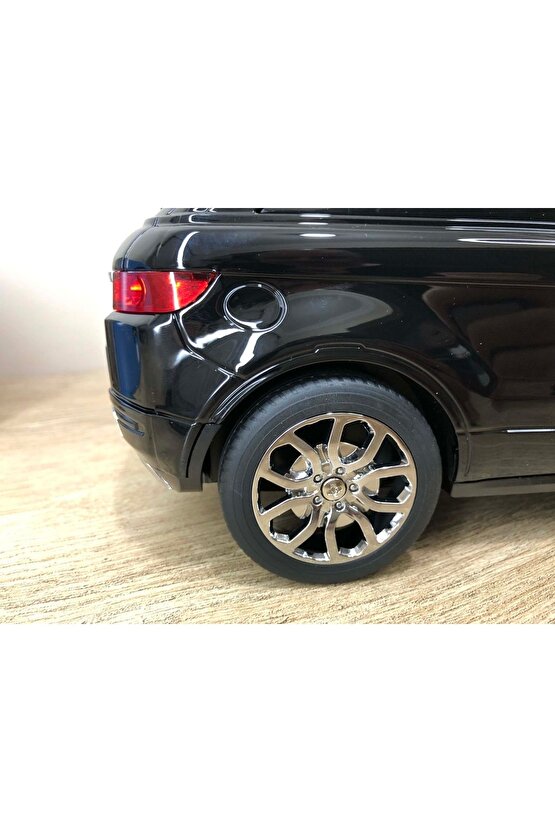 2022 Siyah Land Rover Jip Suv Oyuncak Araç Fm Radyolu Bluetooth Hoparlör