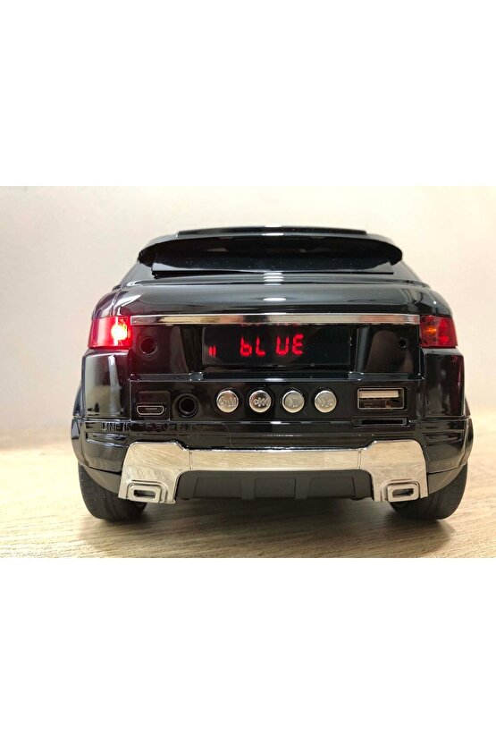 Yüksek Ses Kaliteli Land Rover Maket Jeep Görünümlü Bluetooth Kablosuz Hoparlör Ses Bombası