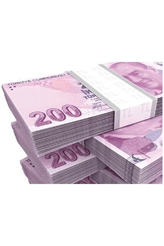 200 Tl Gerçekçi Şaka Para Düğün Parası 100 Adet