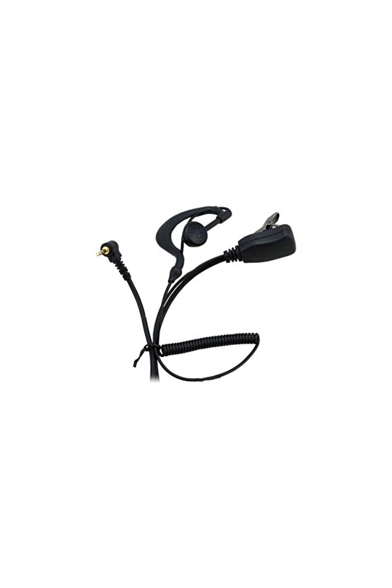 Telsiz Kulaklığı Mikrofonlu 2,5mm Jak Fişli Pmr - Aselsan Cobra Mt-655- Mt-690- Mt-975 Uyumlu