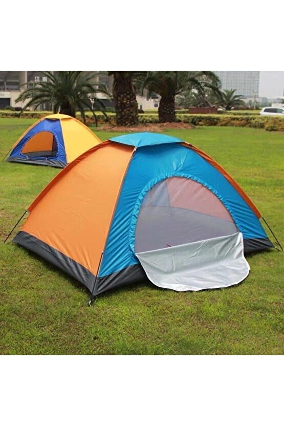 Yazlık Kamp Için Çadır 3-4 Kişilik Ince Hafif Pratik Tatil Çadırı