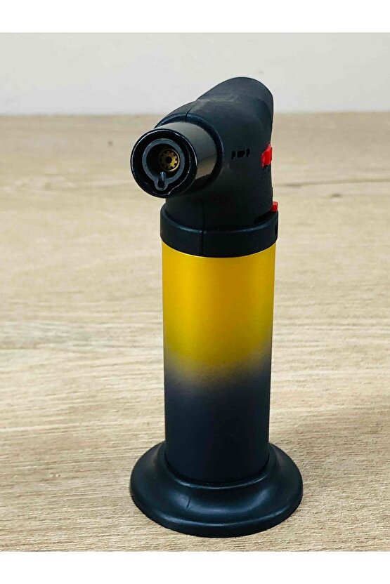 Masa Tipi Puro Pipo Çakmağı Pürmüz Alevlü Çakmak Manyetolu
