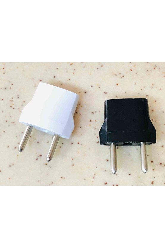 2 Tane Farklı Renk Amerikan Elektrik Elektronik Cihazlara Uygun Priz Çevirici
