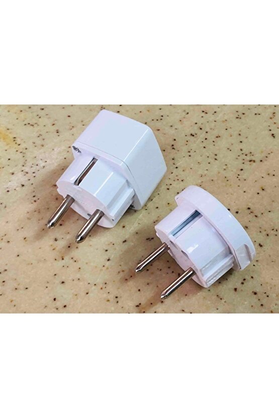 2 Adet Bs 1363 Tipi Ingiliz Bahreyn Irlanda Elektrik Prizini Türk Ucuna Çevirici
