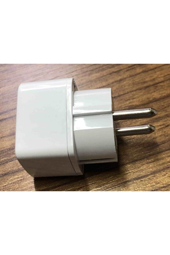 Amerika Ingiltere Avusturalya Elektrik Prizini Türk Topraklı Ucuna Çevirici Fiş Ucu