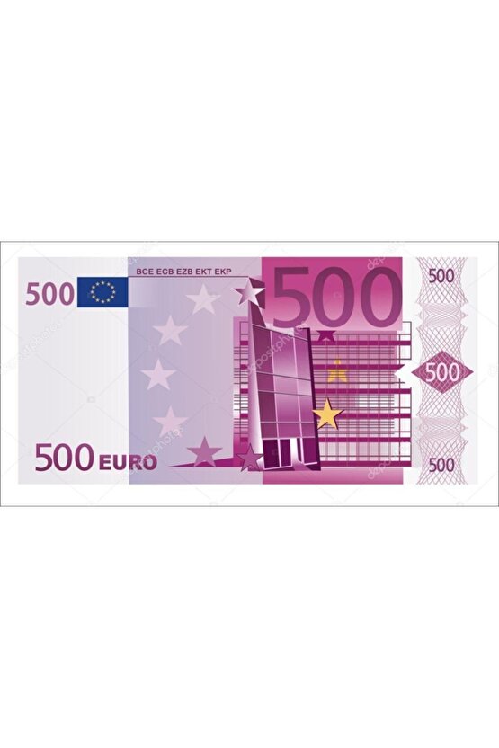 500 Euro Şakalaşmak Oynamak Eğlenmek Için Oyuncak Para Feyk Beş Yüz Avro