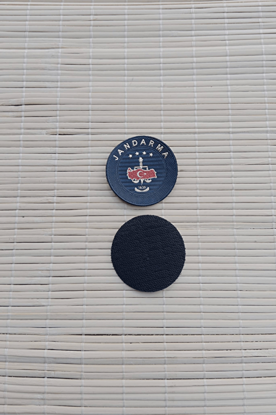 Jandarma Asayis 1839 Siyah Zemin 3d Plastik Gogus Arma Pec Patch