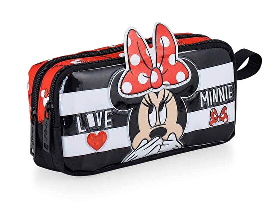 Mickey Mouse Çekçekli Okul Çantası 4 lü Set