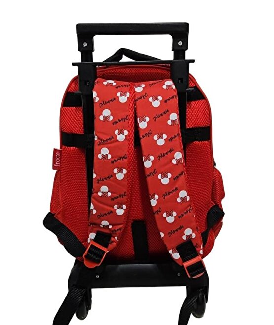 Mickey Mouse Çekçekli Okul Çantası 4 lü Set