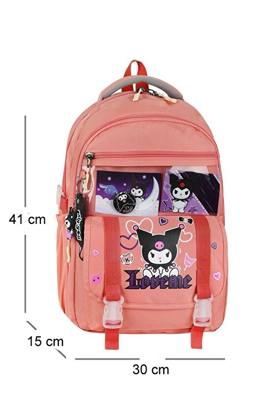 Master Pack İlkokul Çantası 3 lü Set Kuromi