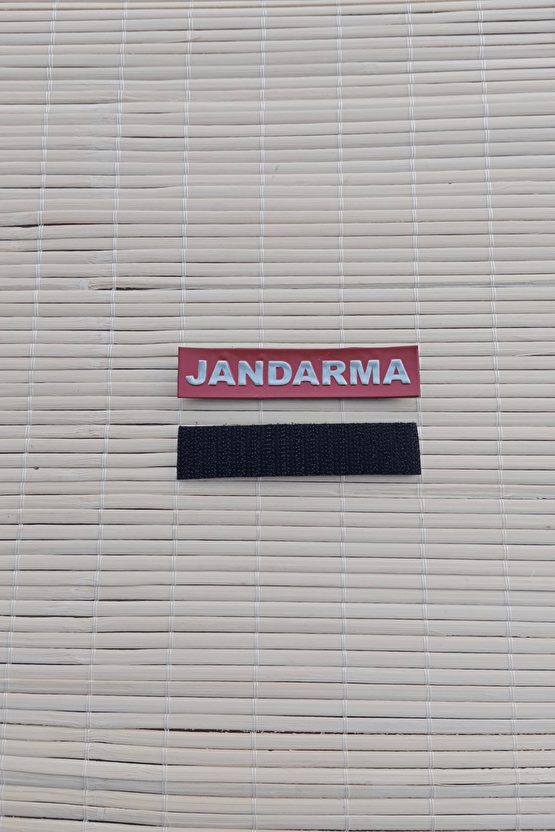 Jandarma Asayis Jandarma Yazisi 3d Tpu Plastik Gogus Arma İsimlik Patch Pec