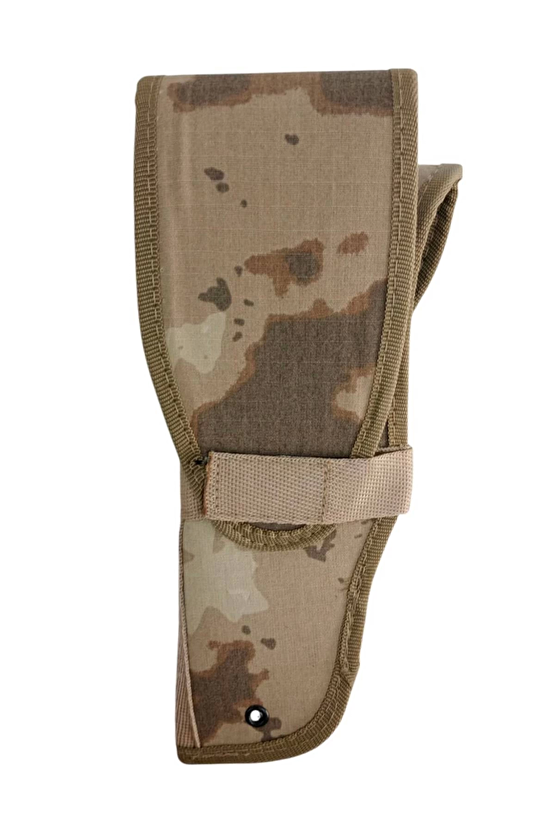 Sag El Jandarma Kamuflaj Renkli Cirtli Kapakli Airsoft Sallamali Palaskaya Kemere Gecirmeli İmpertex Silah Kilifi