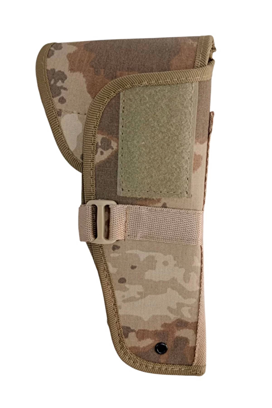 Sag El Jandarma Kamuflaj Renkli Cirtli Kapakli Airsoft Sallamali Palaskaya Kemere Gecirmeli İmpertex Silah Kilifi