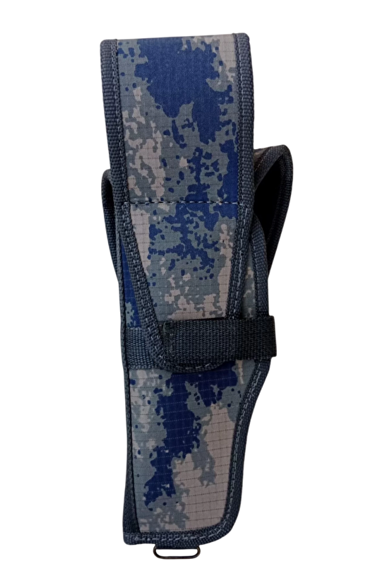 Sag El Hava Kuvvetleri Kamuflaj Renkli Cirtli Kapakli Airsoft Sallamali Palaskaya Kemere Gecirmeli İmpertex Silah Kilifi