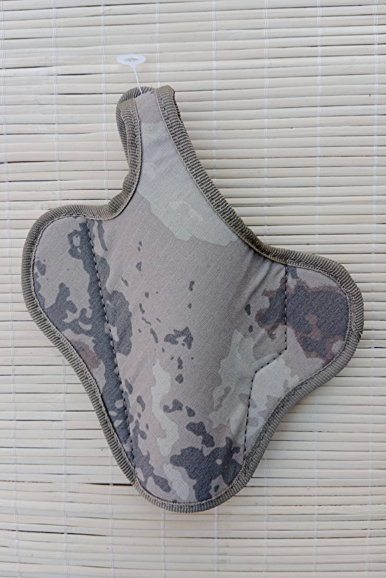 Sol El Jandarma Kamuflaj Renkli Tek Emniyetli Tam Kelebek Airsoft Palaskaya Kemere Gecirmeli İmpertex Silah Kilifi