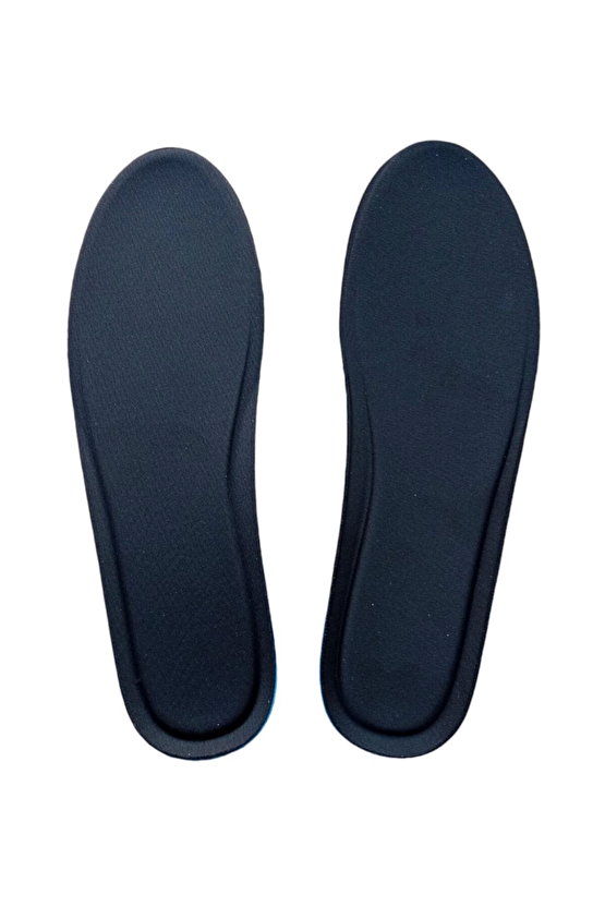 Siyah Renkli Ortopedik Memory Foam Ayakkabi Tabanligi Natural Kemer Destekli İc Ayakkabi Tabanlik