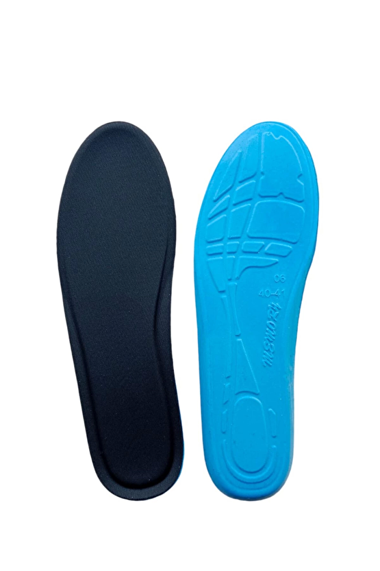 Siyah Renkli Ortopedik Memory Foam Ayakkabi Tabanligi Natural Kemer Destekli İc Ayakkabi Tabanlik