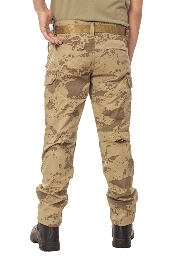 Jandarma Komando Kamuflaj Renkli 6 Cepli Hun Model Kargo Cepli Airsoft Outdoor Taktik Pusu Pantolon