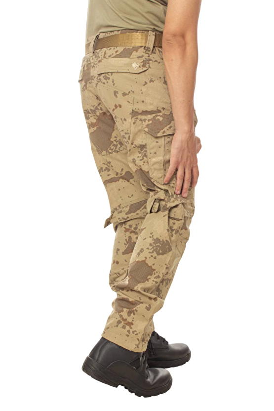 Jandarma Komando Kamuflaj Renkli 6 Cepli Hun Model Kargo Cepli Airsoft Outdoor Taktik Pusu Pantolon