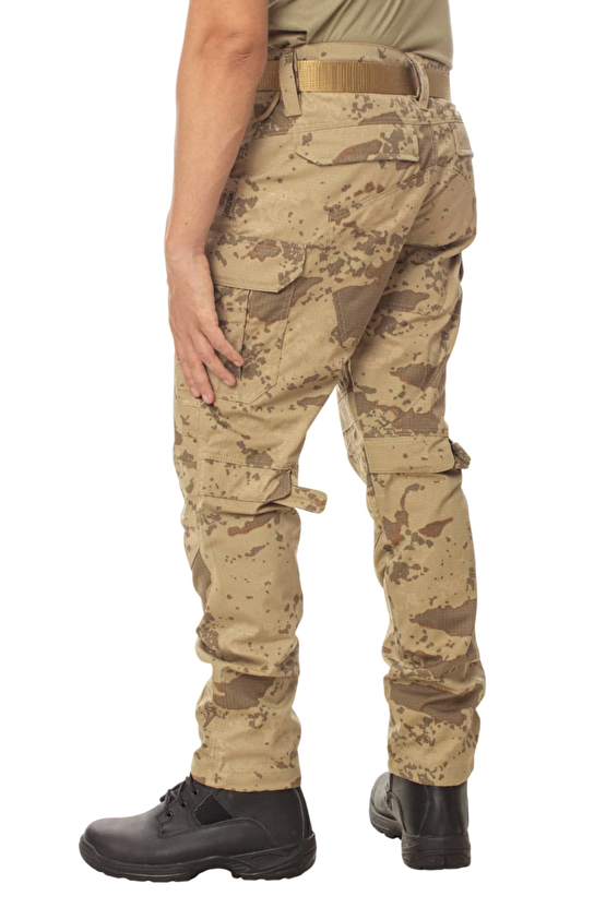 Jandarma Komando Kamuflaj Renkli 6 Cepli Hun Model Kargo Cepli Airsoft Outdoor Taktik Pusu Pantolon