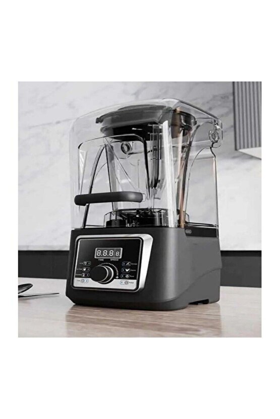 VHS-213 Pro Buz Kırıcılı 2200 W Kapaklı 4 LT Bar Blender Siyah