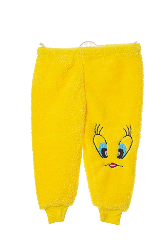Tweety Sylvester Detayli Civciv Sarisi Renkli Kaliteli Uzun Kollu Alt Ust Takim