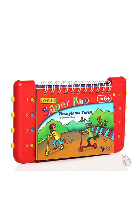 Akıllı Düğmeler - SüperKUP 6+ Yaş Başlangıç Seti- Hesaplama Yarışı + Kelime Yarışı