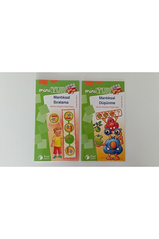 Miniyup 4-6 Yaş Okul Öncesi Eğitim Seti - (9 Kitap + 1 Kontrol Kutusu)