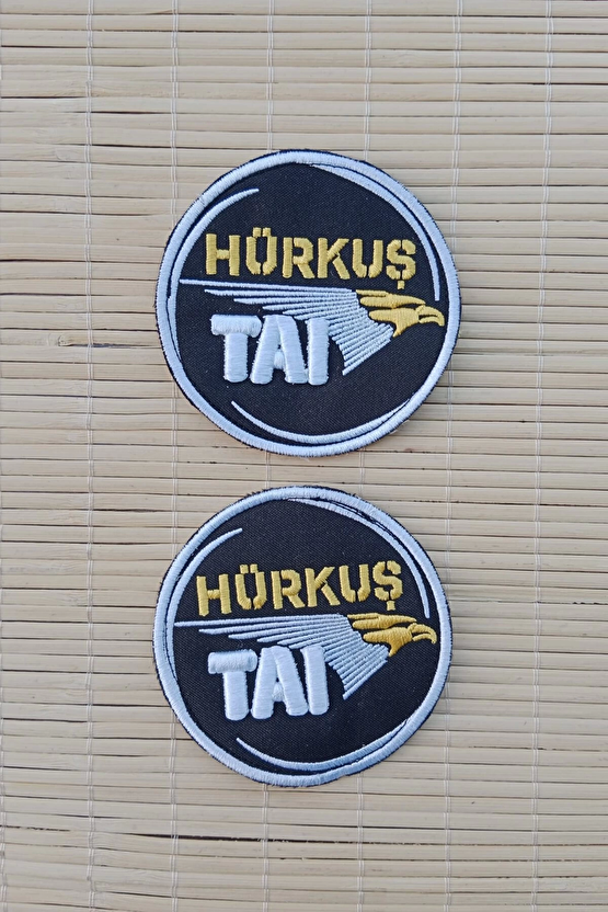 Hurkus Tai Yazili Logolu Nakis İslemeli Arma Pec Patch