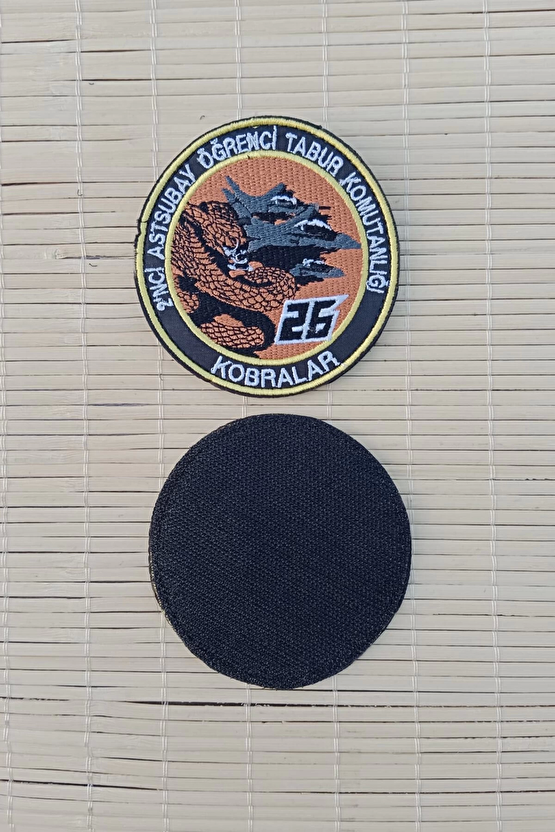 2.ci Astsubay Ogrenci Tabur Komutanligi Kobralar 25 Arma Pec Patch