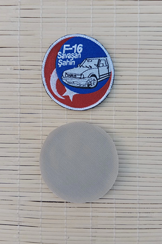 F 16 Savasan Sahin Nakis İslemeli Arma Pec Patch