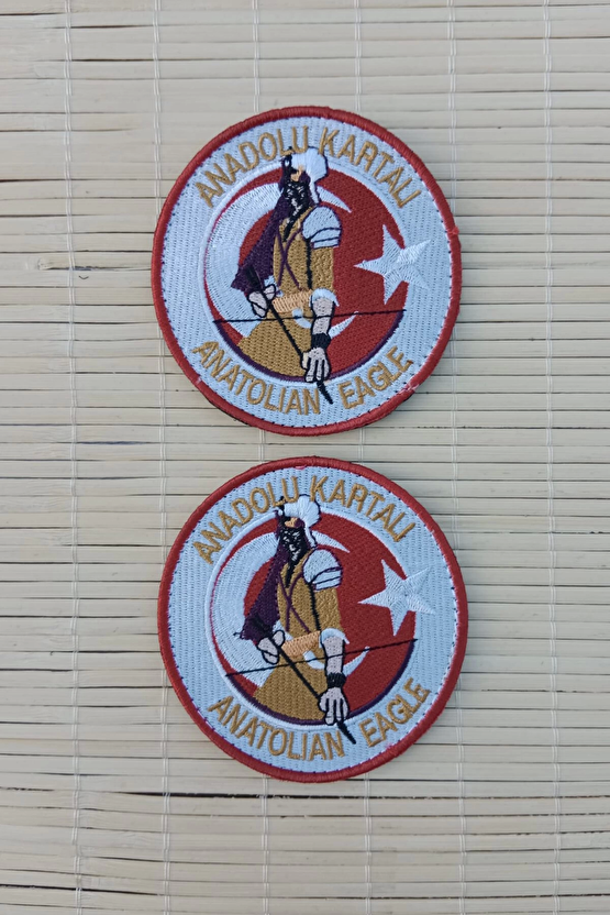 Anadolu Kartali Anatolian Eagle Nakis İslemeli Arma Pec Patch
