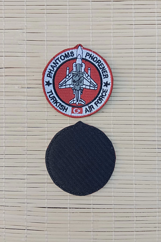 Phantoms Phorener Turkish Air Force Nakis İslemeli Arma Pec Patch