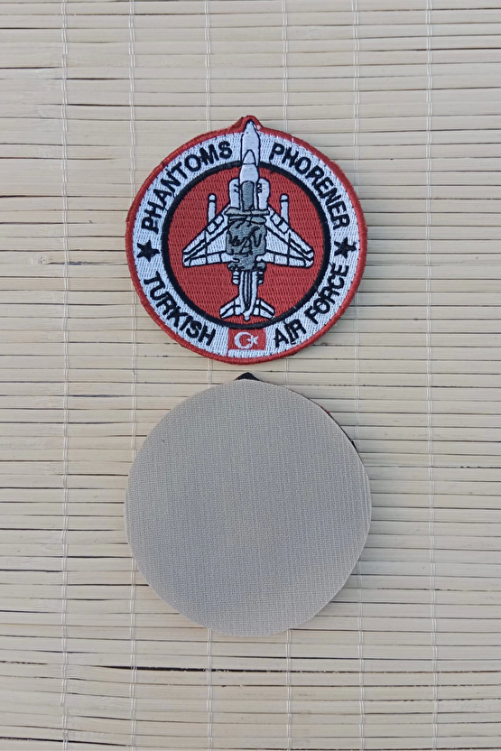 Phantoms Phorener Turkish Air Force Nakis İslemeli Arma Pec Patch