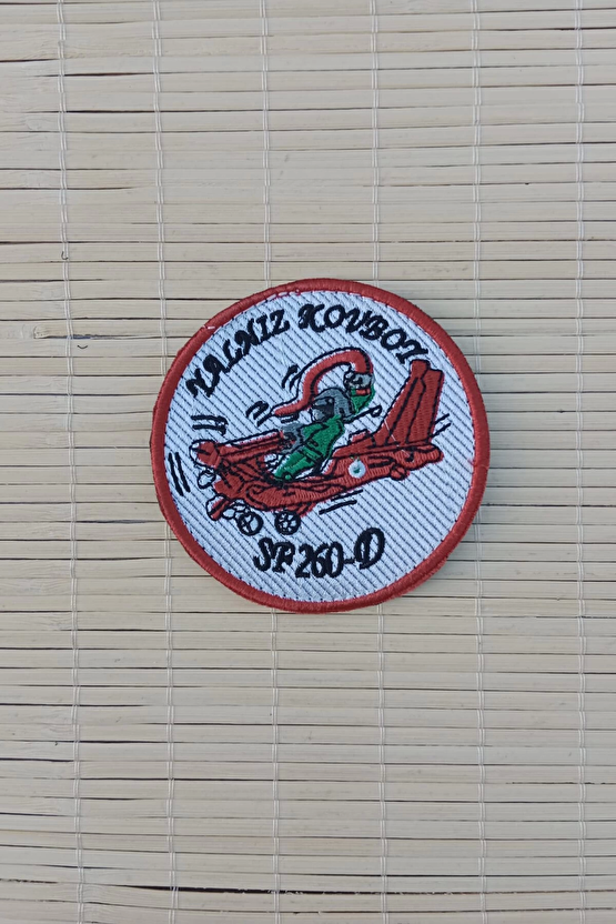 Yalniz Kovboy Sf 260 D Nakis İslemeli Arma Pec Patch
