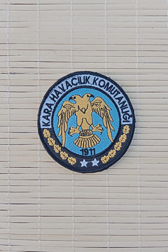 Kara Havacilik Komutanligi 1911 Nakis İslemeli Arma Pec Patch